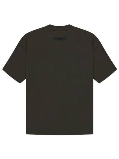 Fear of God Essential Short Sleeve T Shirt Black - FEAR OF GOD ESSENTIALS - BALAAN 2