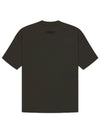 Fear of God Essential Short Sleeve T Shirt Black - FEAR OF GOD ESSENTIALS - BALAAN 2