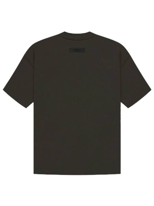 Fear of God Essential Short Sleeve T Shirt Black - FEAR OF GOD ESSENTIALS - BALAAN 2