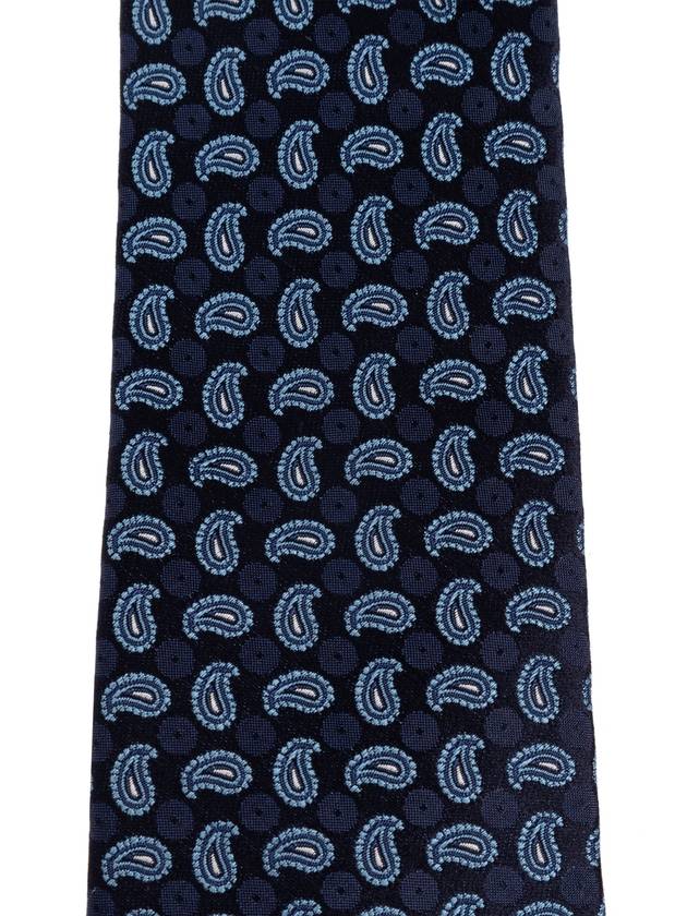 Etro Silk Tie, Men's, Navy Blue - ETRO - BALAAN 3