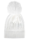 Pom Wool Cashmere Beanie 3B00029 M4506 002 - MONCLER - BALAAN 4