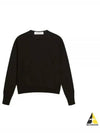 Round Neck Wool Knit Top Black - GOLDEN GOOSE - BALAAN 2