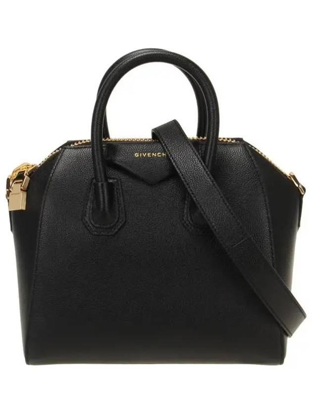 Givench Antigona Leather Mini Bag Black - GIVENCHY - BALAAN 2