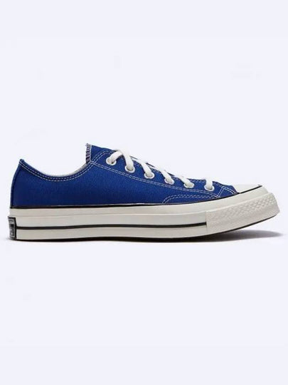 168514C Chuck 70 Men's Low Top Sneakers Rush Blue - CONVERSE - BALAAN 2