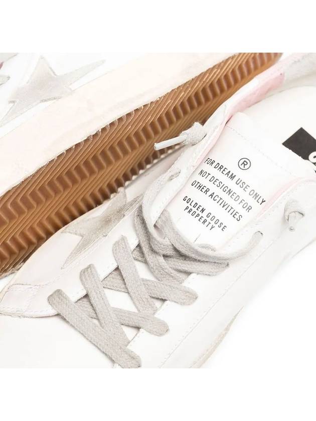 Superstar White Pink Heel Tab Sneakers - GOLDEN GOOSE - BALAAN 3