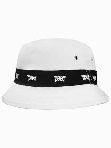 New Era Logo Bucket Hat Golf Hat White H RPTLOGO BUCKET - PXG - BALAAN 1