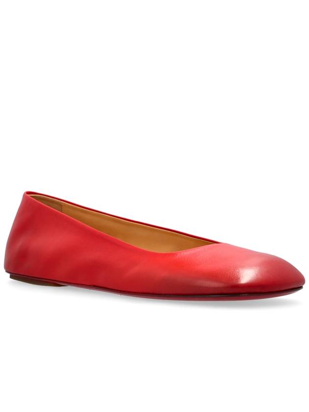 Marsell Leather Ballet Flats Bama, Women's, Red - MARSELL - BALAAN 4