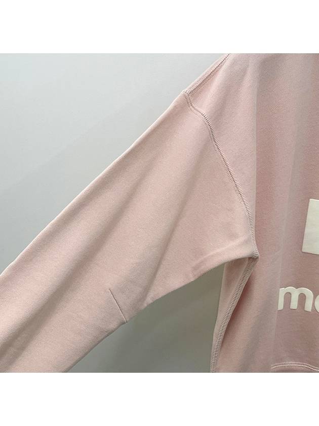 Moby Logo Print Sweatshirt Pink - ISABEL MARANT ETOILE - BALAAN 7