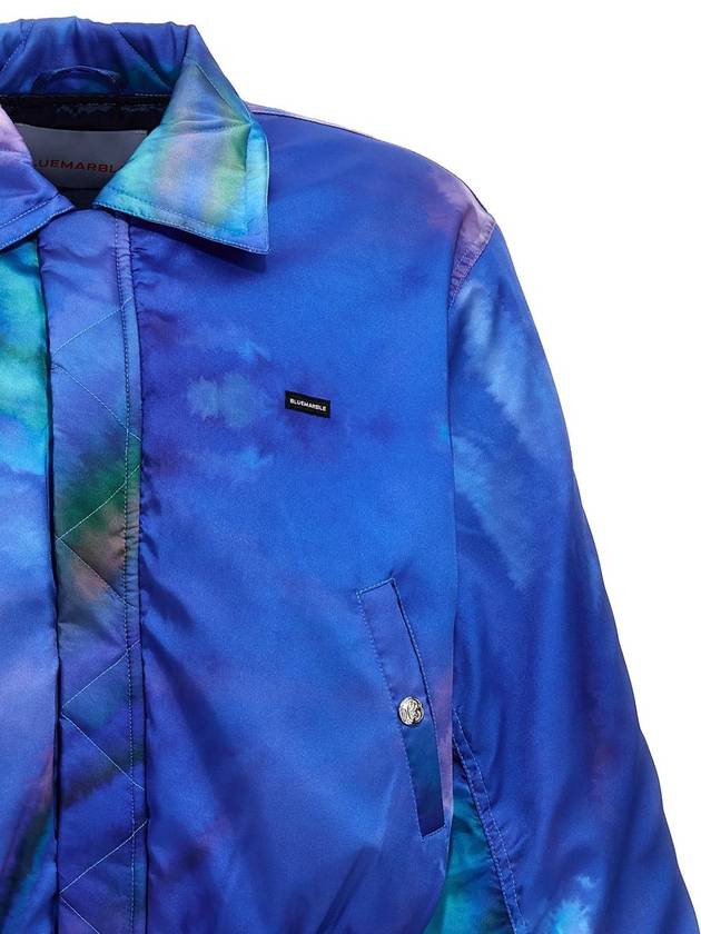 Bluemarble 'Borealis Printed' Bomber Jacket - BLUEMARBLE - BALAAN 3