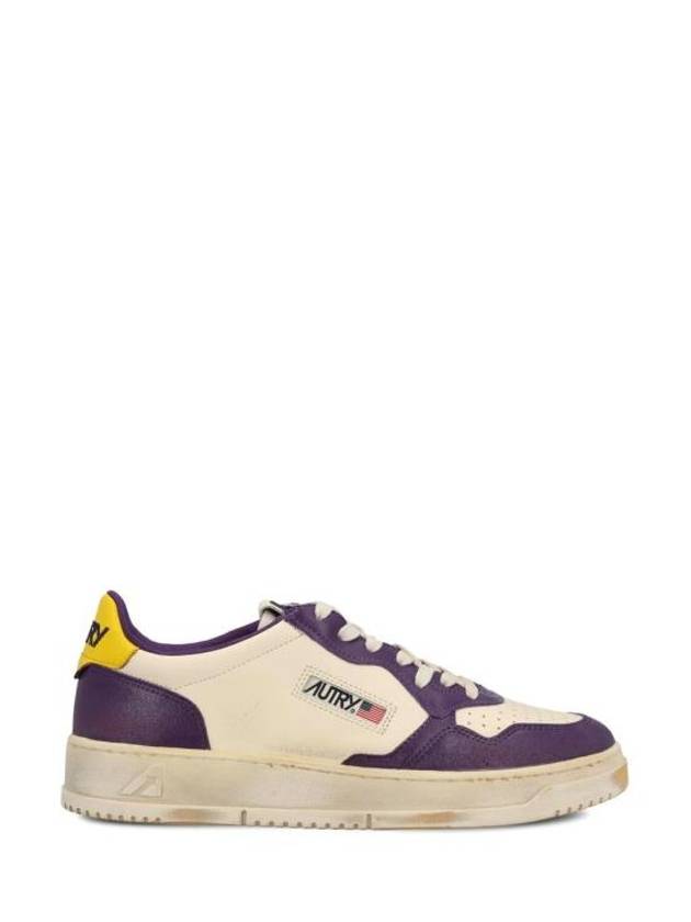 Super Vintage Low Top Sneakers Purple - AUTRY - BALAAN 1