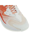 Wade Runner Low-Top Sneakers White Orange - VALENTINO - BALAAN 10