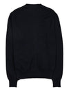 ORB Logo V-Neck Cardigan Black - VIVIENNE WESTWOOD - BALAAN 3