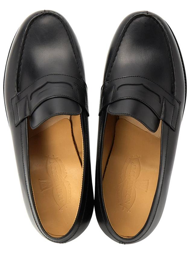 Leather Loafers Black - J.M. WESTON - BALAAN 3