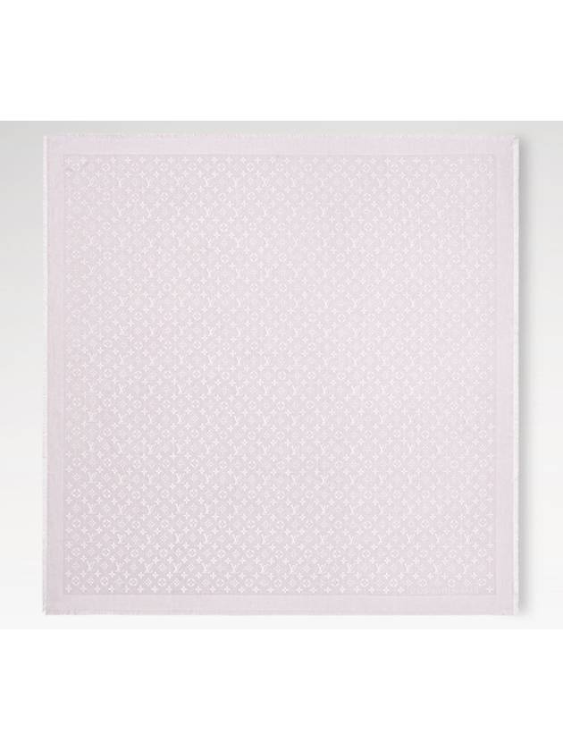 Monogram Classic Silk Scarf Pearl Grey - LOUIS VUITTON - BALAAN 3