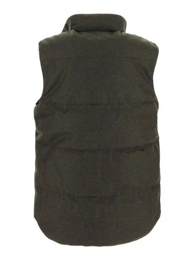 Garson Label Padding Vest Green - CANADA GOOSE - BALAAN 3