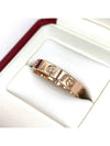 Love Ring 1P Diamond 55 Pink Gold - CARTIER - BALAAN 4