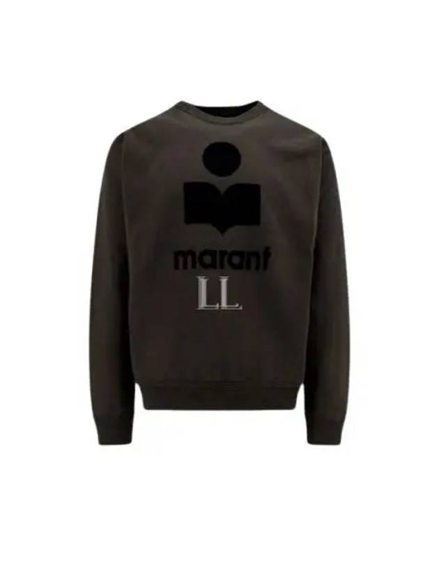 Mikoy Logo Cotton Sweatshirt Fade Black - ISABEL MARANT - BALAAN 2