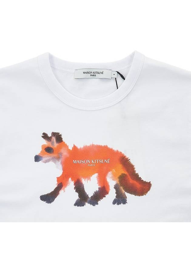 Fox Classic Short Sleeve T-Shirt White - MAISON KITSUNE - BALAAN 4