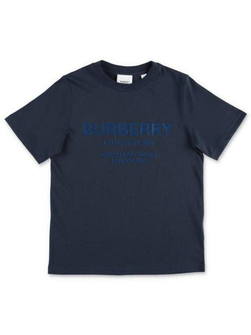 Junior T shirt 8051433A1177 Blu - BURBERRY - BALAAN 1