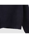 round wool sweater 60017 FNWNKNIT000015 NAVY ANC069ny - ACNE STUDIOS - BALAAN 5