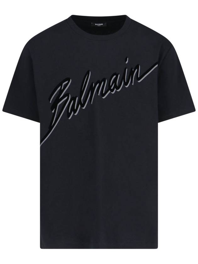 Balmain T-shirts and Polos Black - BALMAIN - BALAAN 1