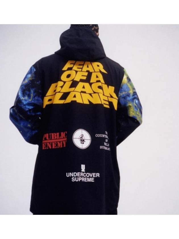 UNDERCOVER PUBLIC ENEMY TAPED SEAM PARKA - SUPREME - BALAAN 3