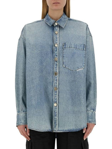 OVERSIZE FIT SHIRT - ALEXANDER WANG - BALAAN 1