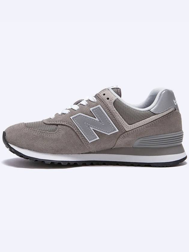 574 Logo Mesh Low Top Sneakers Grey - NEW BALANCE - BALAAN 4