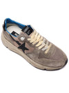 Running Sole Shiny Star Low Top Sneakers Beige - GOLDEN GOOSE - BALAAN 4