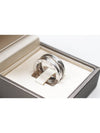 3 Band Legend Ring White Gold No 53 353768 - BVLGARI - BALAAN 2