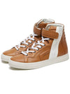 Men's Brown High Top Sneakers 112 WHITE - PIERRE HARDY - BALAAN 3