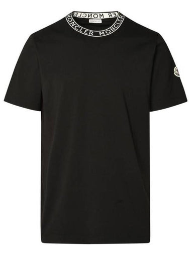 Short Sleeve T Shirt 8C000248390T999 Black - MONCLER - BALAAN 1