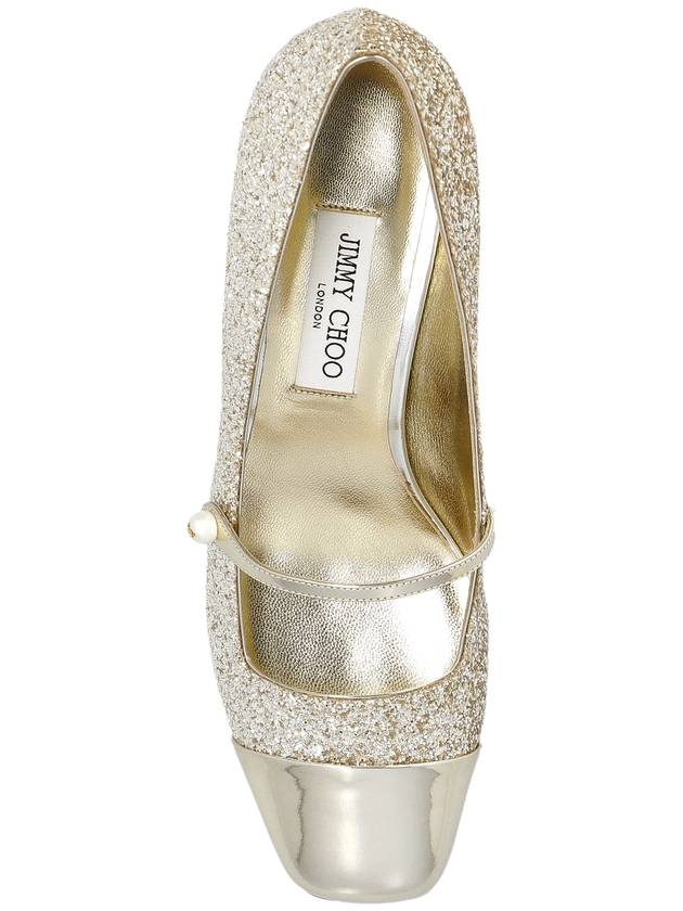 Jimmy Choo Glitter High Heels 'Elisa', Women's, Gold - JIMMY CHOO - BALAAN 6