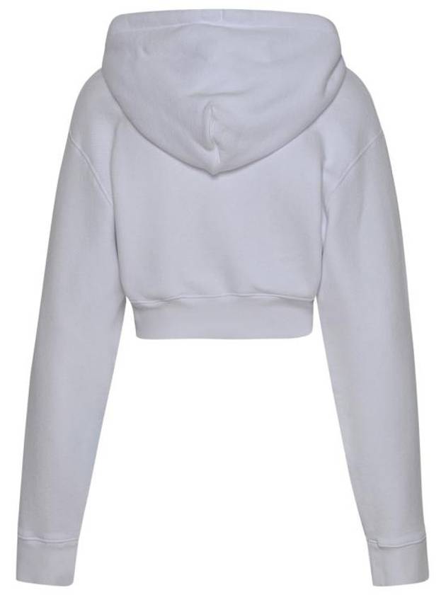 Bling Cropped Hoodie White - OFF WHITE - BALAAN 4