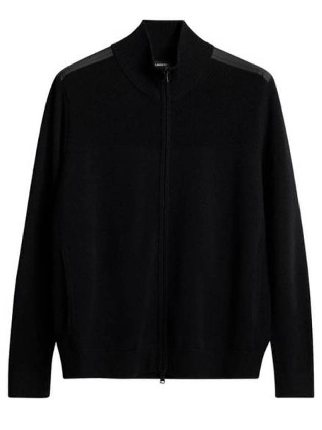 Men's Marty Hybrid Zip-Up Jacket Black - J.LINDEBERG - BALAAN 2