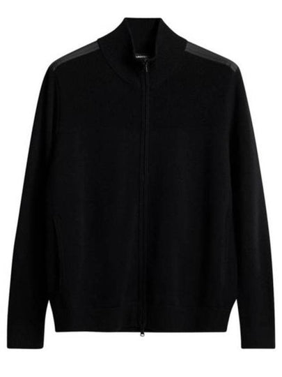 Men's Marty Hybrid Zip-Up Jacket Black - J.LINDEBERG - BALAAN 2