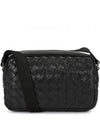 Classic Intrecciato Small Camera Cross Bag Black - BOTTEGA VENETA - BALAAN 2