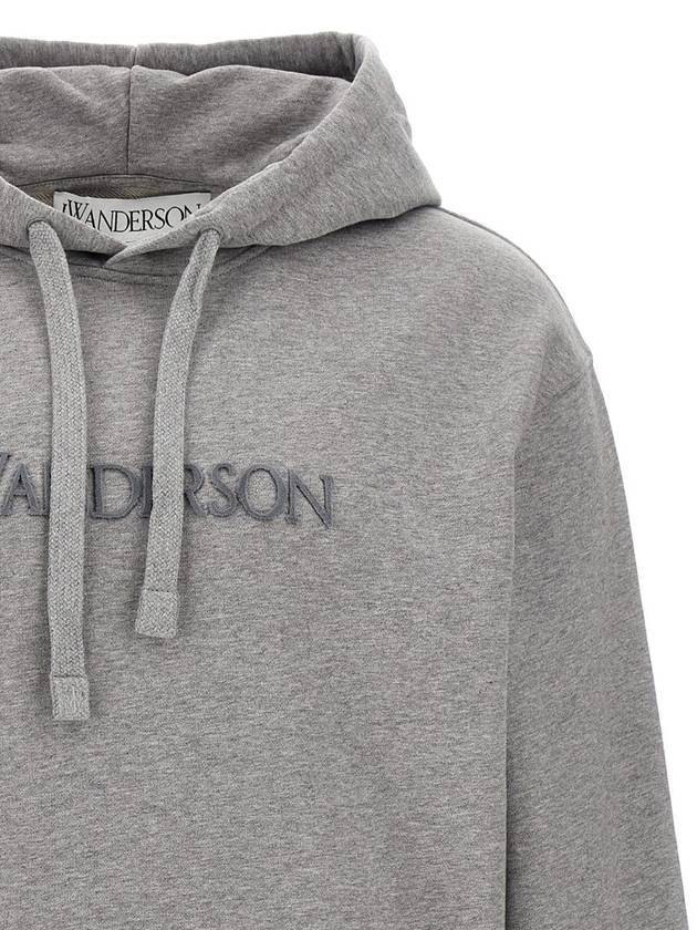 JW Anderson Hoodie With Embroidery - JW ANDERSON - BALAAN 3