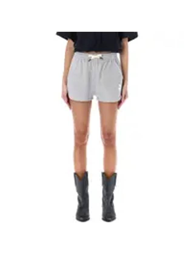 Mipha logo banding short pants - ISABEL MARANT - BALAAN.