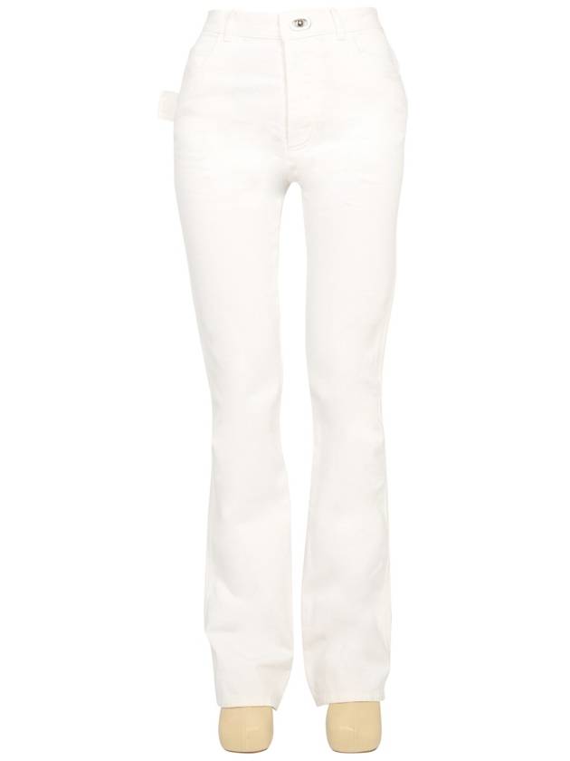 Bootcut Denim Jeans White - BOTTEGA VENETA - BALAAN 2