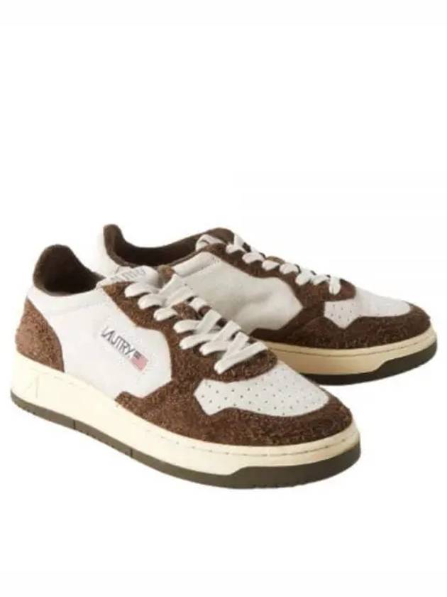 Medalist Low Top Sneakers White Brown - AUTRY - BALAAN 2