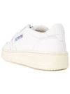 Medalist Goatskin Low Top Sneakers White - AUTRY - BALAAN 3