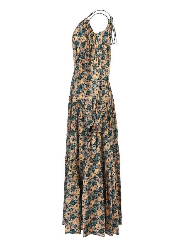 Women's long dress SP220119 BEG - ULLA JOHNSON - BALAAN 3