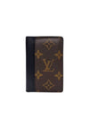 M60111 Monogram Macassar Pocket Organizer Card Wallet - LOUIS VUITTON - BALAAN 1