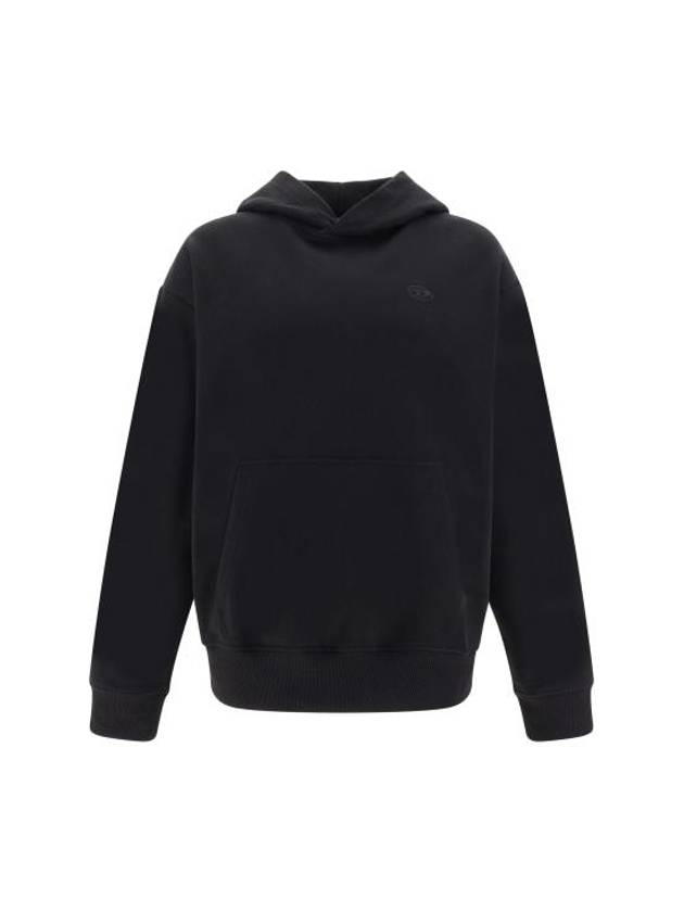 S Macs Megoval D Hoodie Black - DIESEL - BALAAN 2