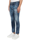 Wash Skater Jeans Navy Blue - DSQUARED2 - BALAAN 3