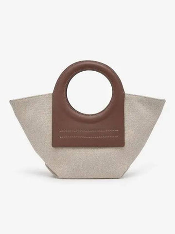 Mini Color Tote Bag Beige Chestnut WBS21CAMI Ami002 - HEREU - BALAAN 1