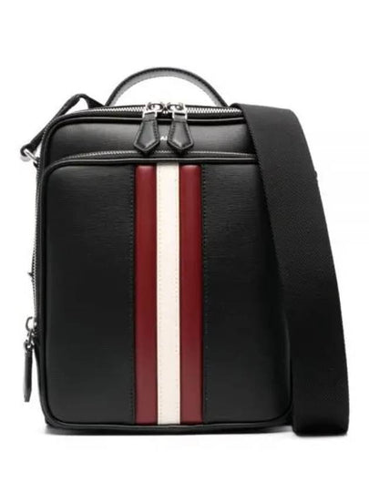 Mythos Leather Cross Bag Red Black - BALLY - BALAAN 2