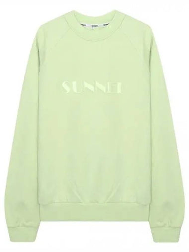 Embroidered Logo Sweatshirt Women s Long Sleeve T Shirt - SUNNEI - BALAAN 1