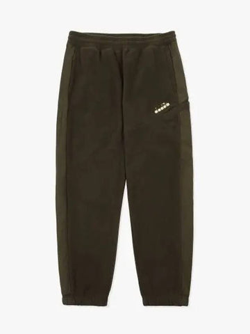 Diadora Grand Slam Fleece Pants BROWN - DIADORA - BALAAN 1